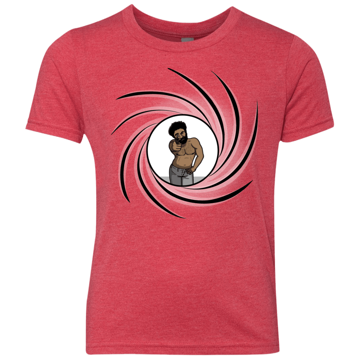 T-Shirts Vintage Red / YXS Agent Gambino Youth Triblend T-Shirt