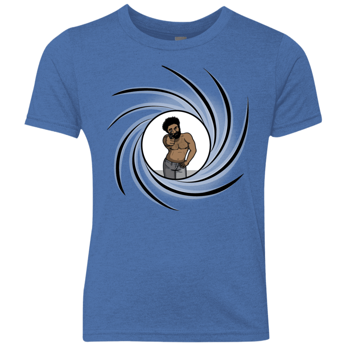 T-Shirts Vintage Royal / YXS Agent Gambino Youth Triblend T-Shirt