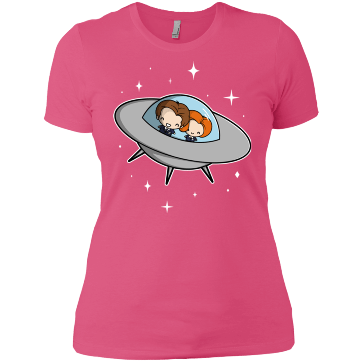 T-Shirts Hot Pink / X-Small Agents in Space Women's Premium T-Shirt