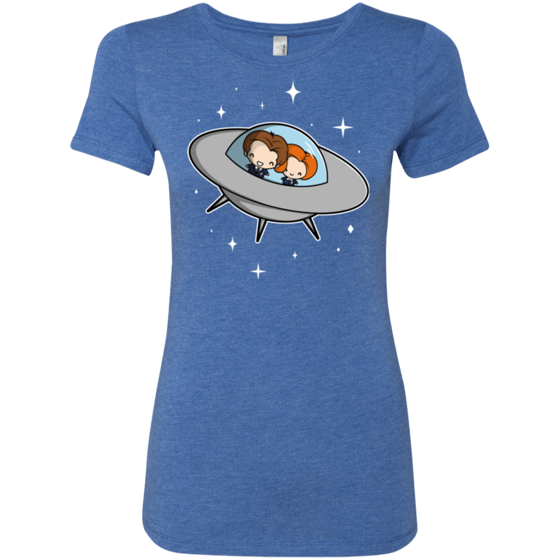 T-Shirts Vintage Royal / Small Agents in Space Women's Triblend T-Shirt