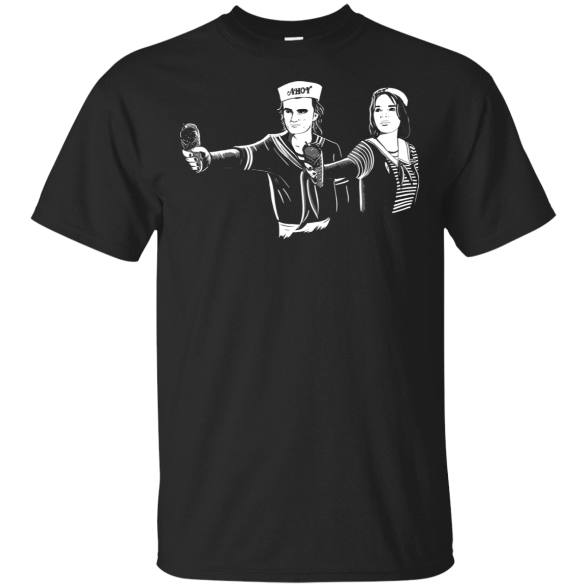 T-Shirts Black / S Ahoy Fiction T-Shirt