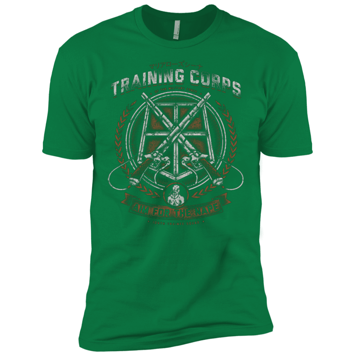 T-Shirts Kelly Green / X-Small Aim for the Nape Men's Premium T-Shirt