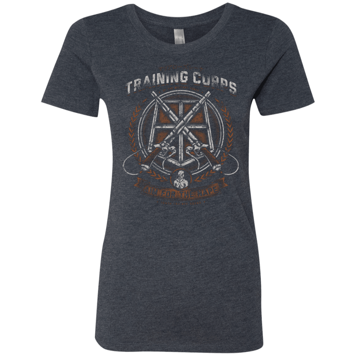 T-Shirts Vintage Navy / Small Aim for the Nape Women's Triblend T-Shirt