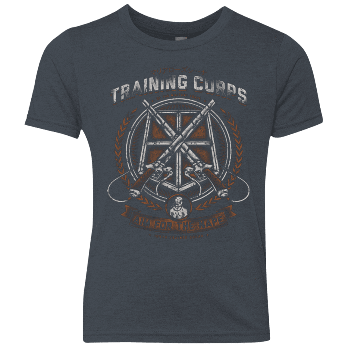 T-Shirts Vintage Navy / YXS Aim for the Nape Youth Triblend T-Shirt