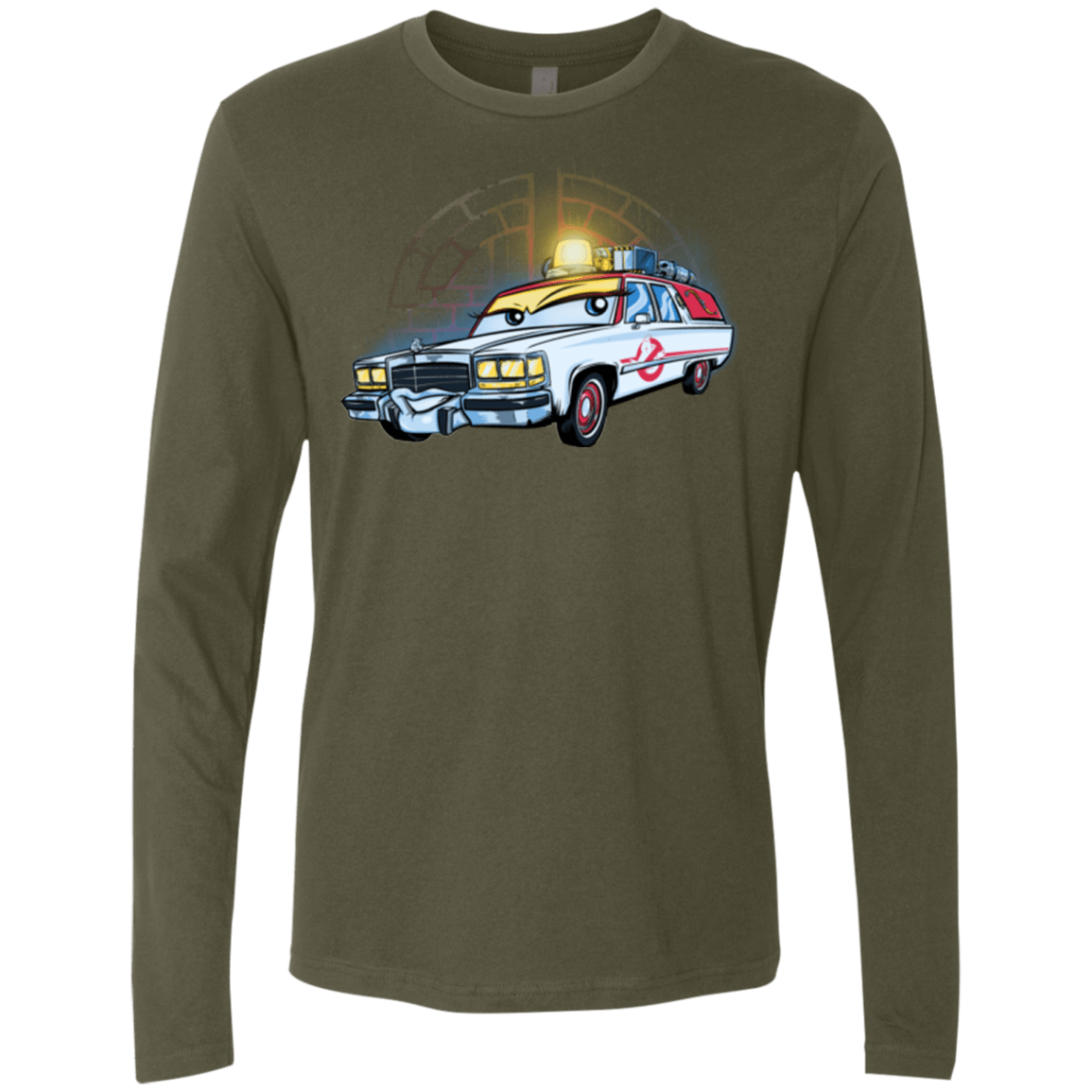 T-Shirts Military Green / Small Aint Afraid AGAIN Men's Premium Long Sleeve