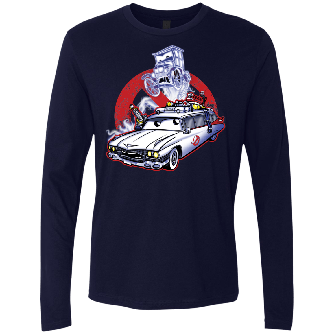 T-Shirts Midnight Navy / Small Aint Afraid Men's Premium Long Sleeve