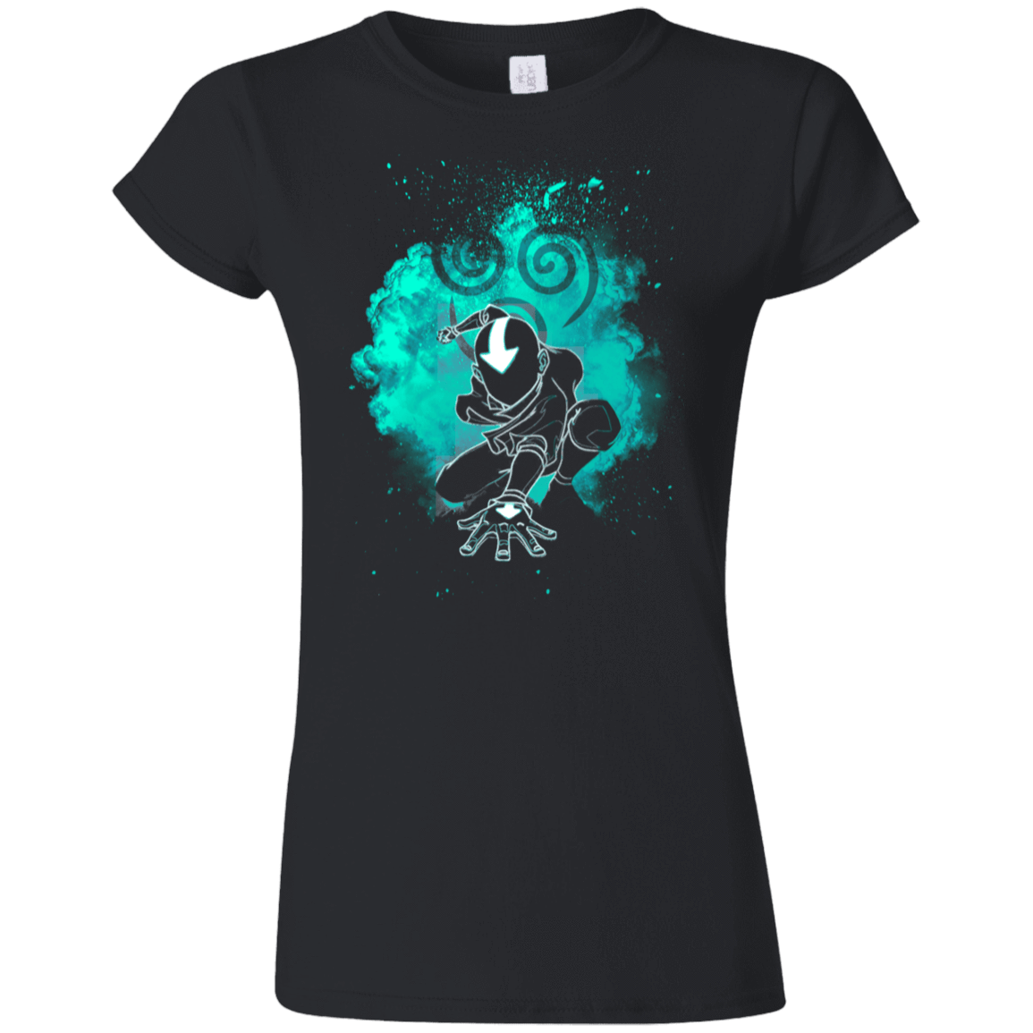 T-Shirts Black / S Air Bender Soul Junior Slimmer-Fit T-Shirt