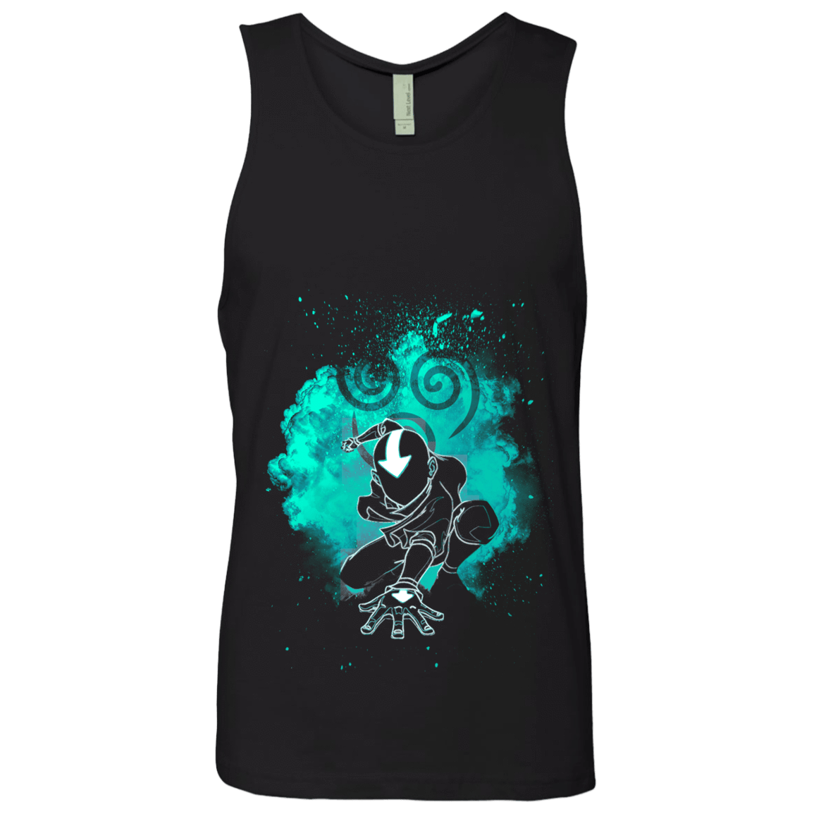 T-Shirts Black / S Air Bender Soul Men's Premium Tank Top