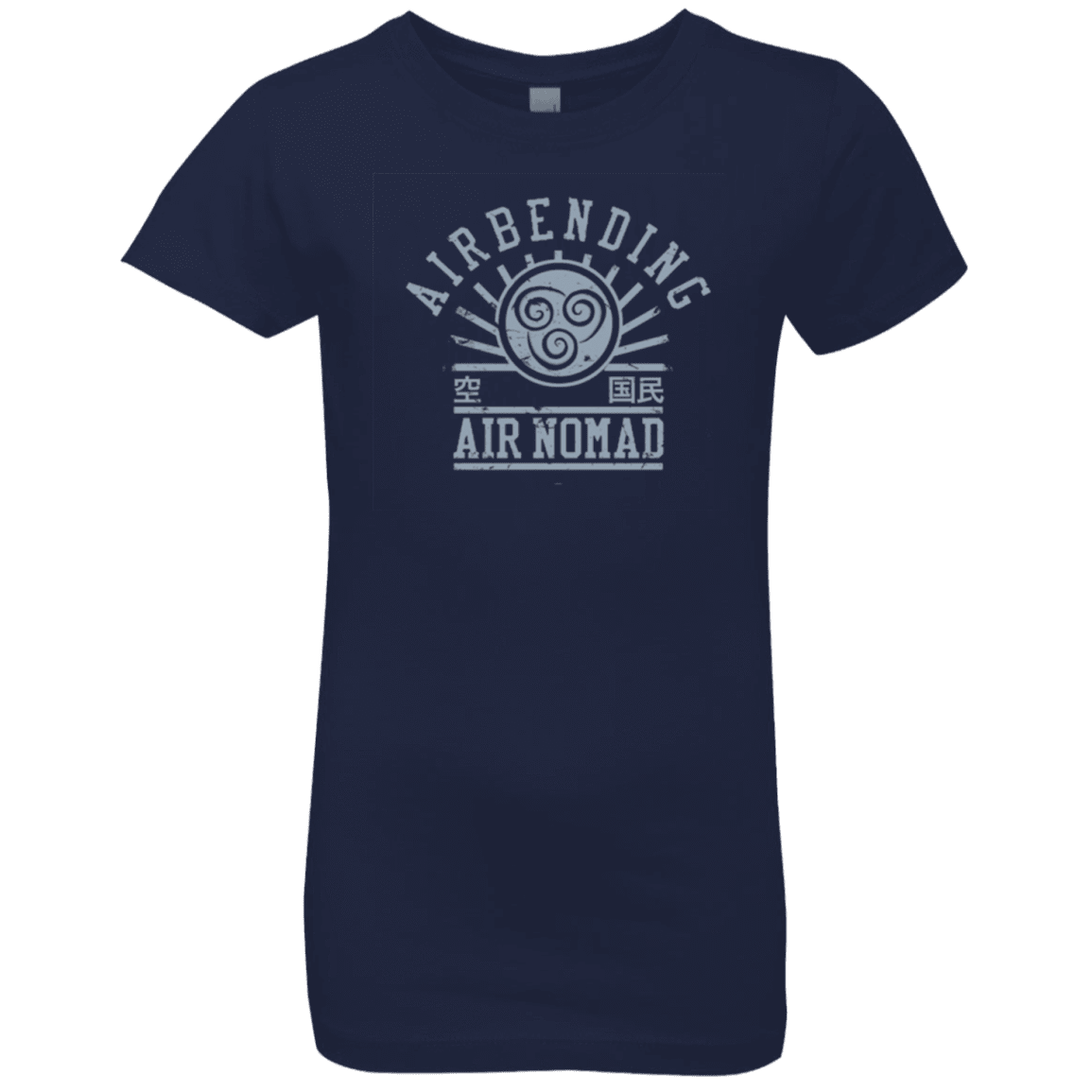 T-Shirts Midnight Navy / YXS air bending v2 Girls Premium T-Shirt