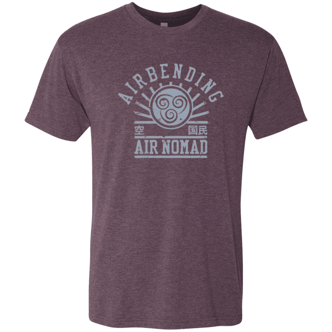 T-Shirts Vintage Purple / Small air bending v2 Men's Triblend T-Shirt