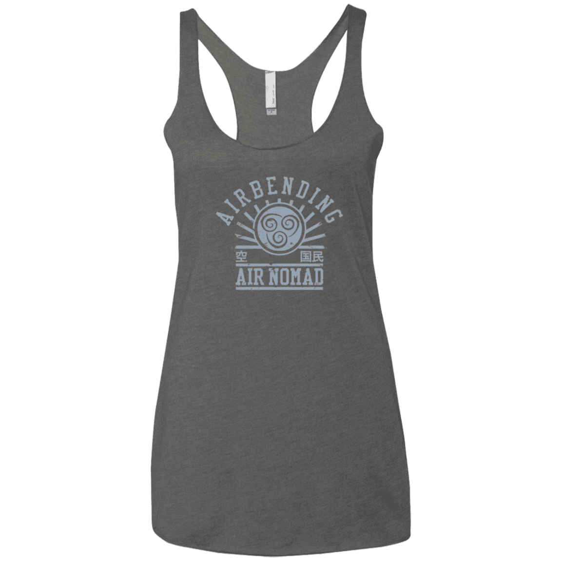 T-Shirts Premium Heather / X-Small air bending v2 Women's Triblend Racerback Tank