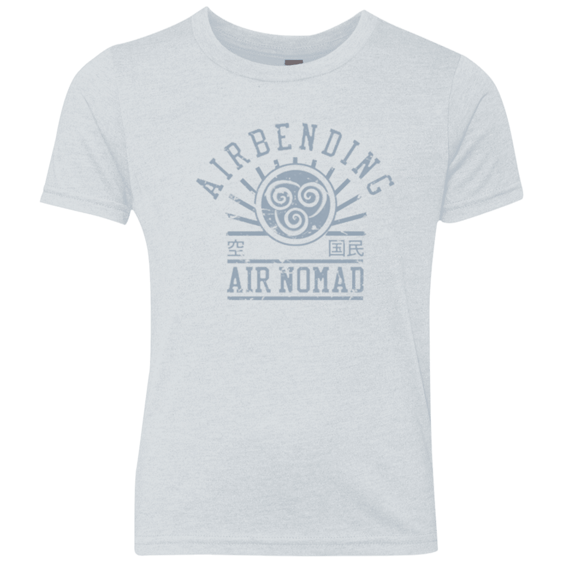 T-Shirts Heather White / YXS air bending v2 Youth Triblend T-Shirt