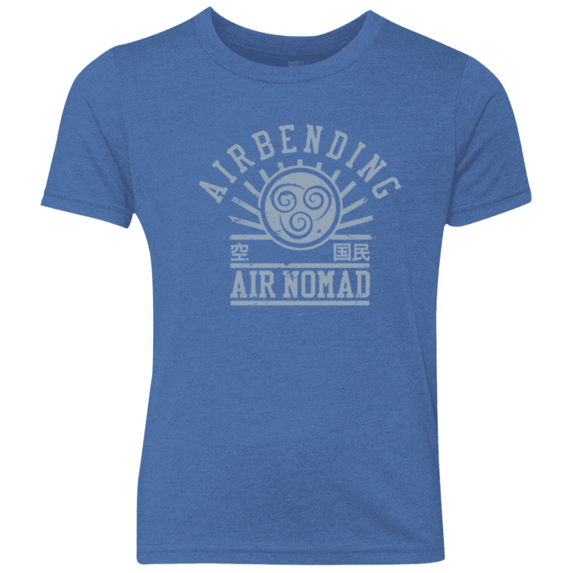 T-Shirts Vintage Royal / YXS air bending v2 Youth Triblend T-Shirt