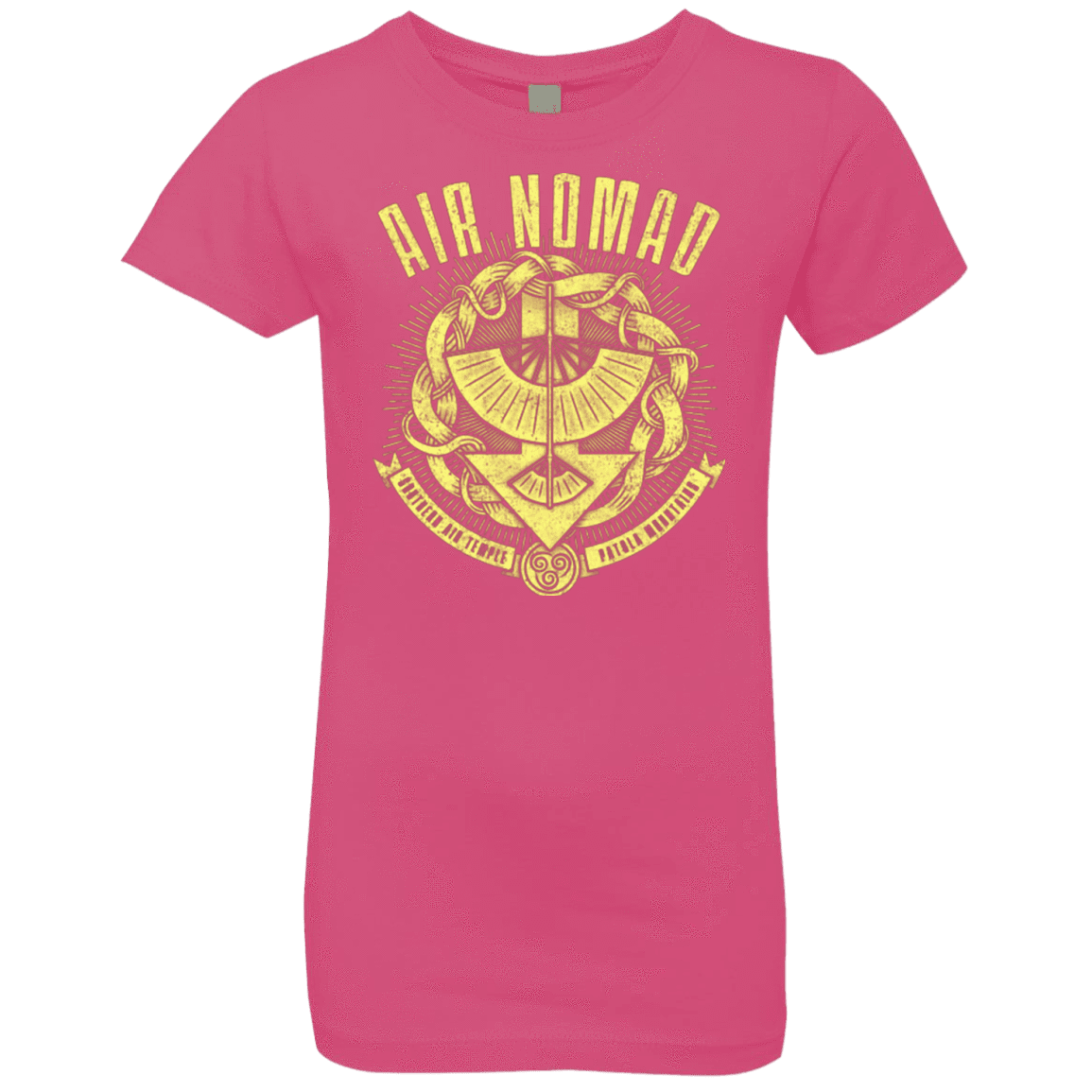 T-Shirts Hot Pink / YXS Air is Peaceful Girls Premium T-Shirt