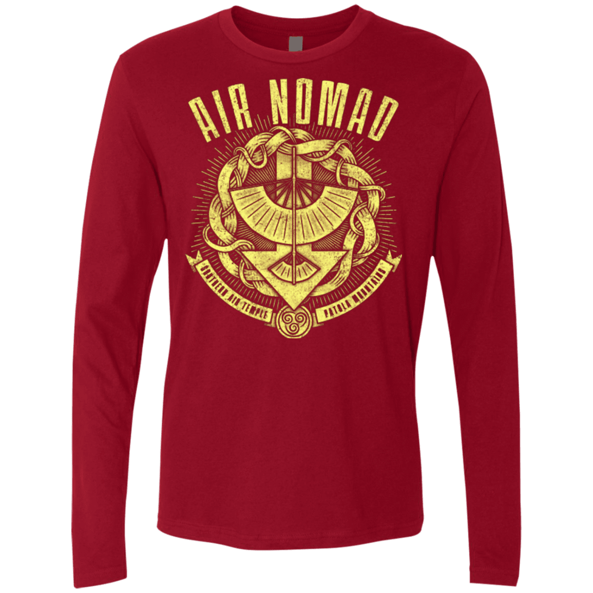 T-Shirts Cardinal / Small Air is Peaceful Men's Premium Long Sleeve