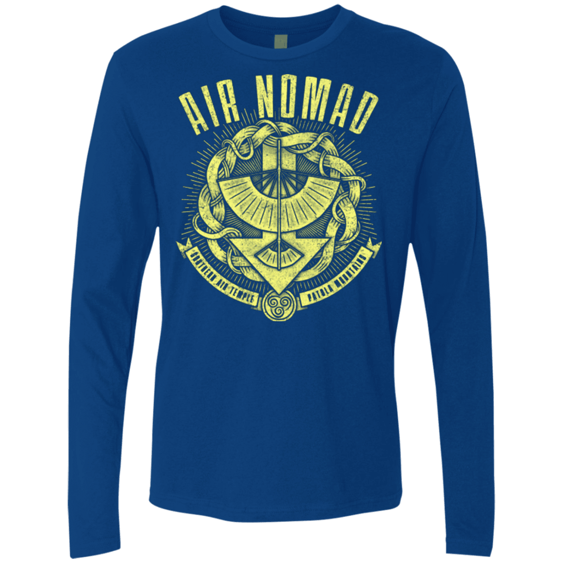 T-Shirts Royal / Small Air is Peaceful Men's Premium Long Sleeve