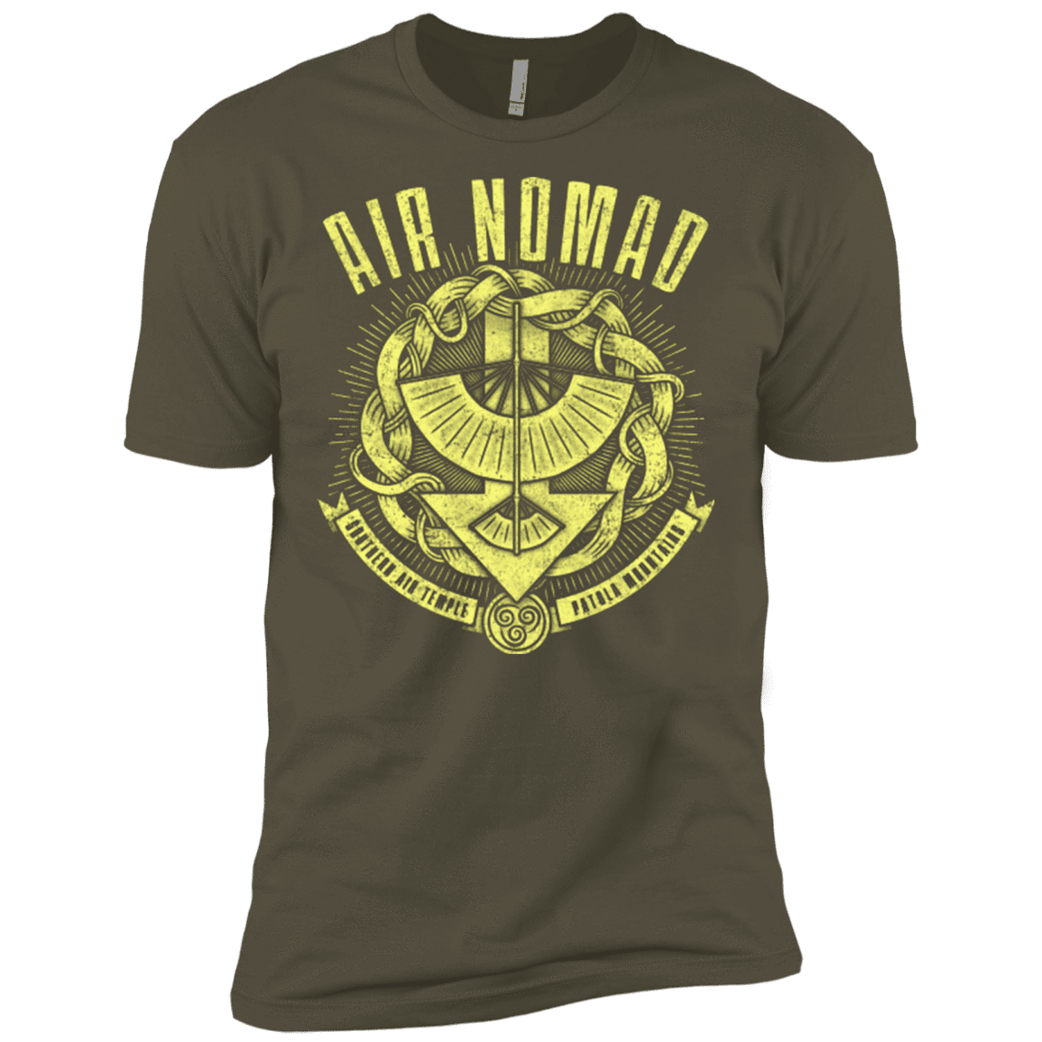 T-Shirts Military Green / X-Small Air is Peaceful Men's Premium T-Shirt