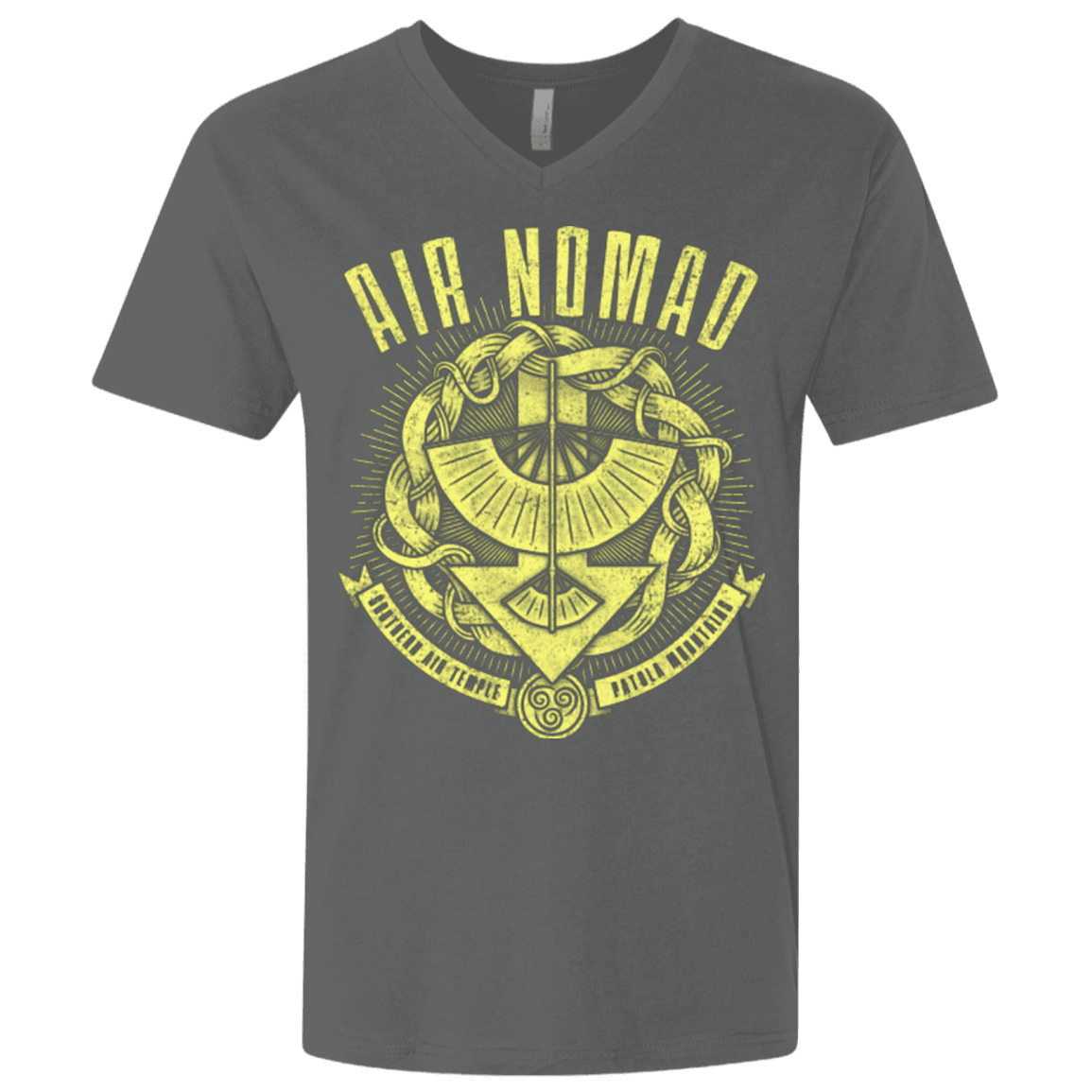 T-Shirts Heavy Metal / X-Small Air is Peaceful Men's Premium V-Neck