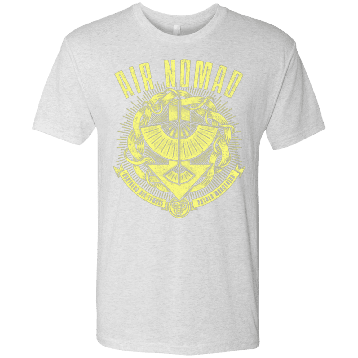 T-Shirts Heather White / Small Air is Peaceful Men's Triblend T-Shirt