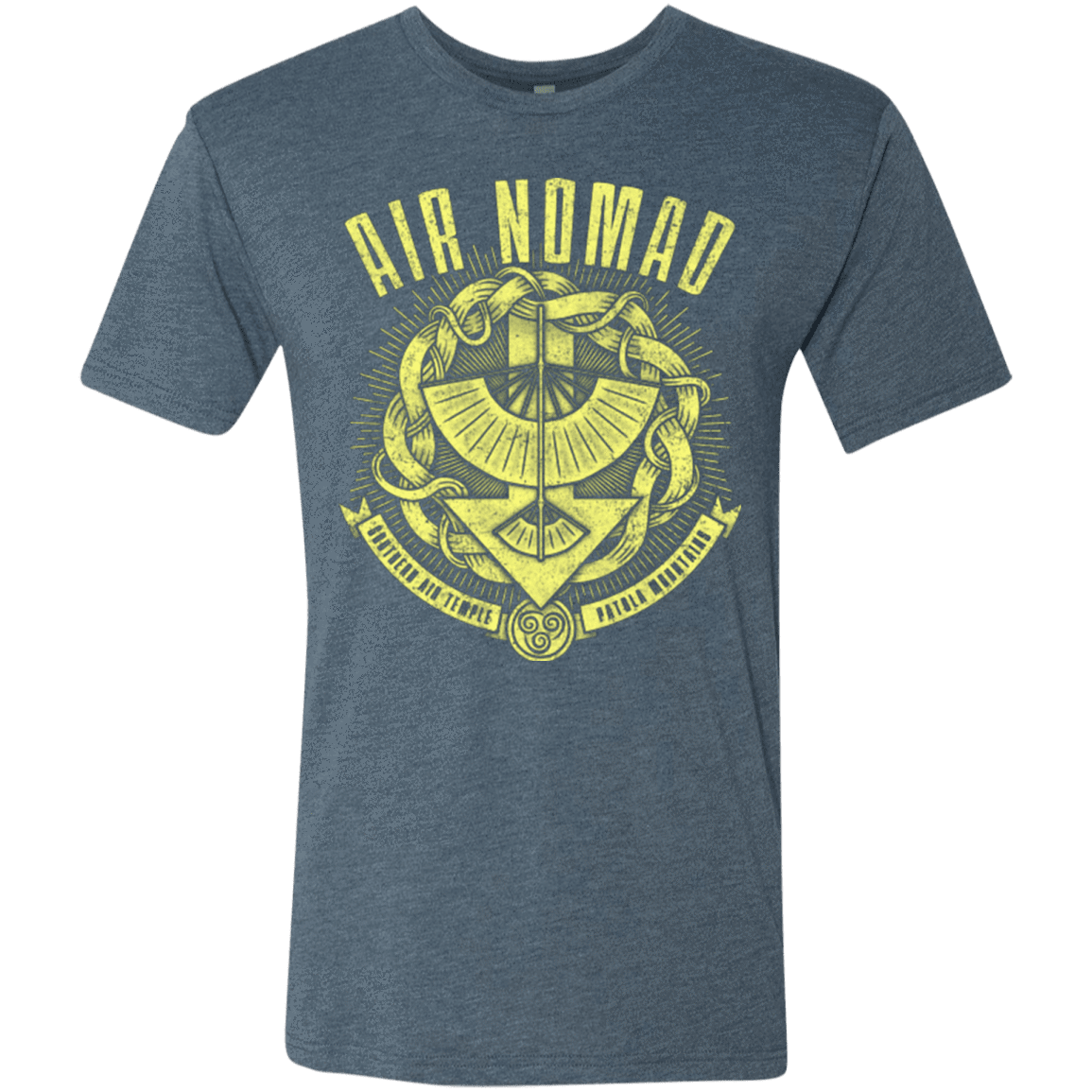 T-Shirts Indigo / Small Air is Peaceful Men's Triblend T-Shirt