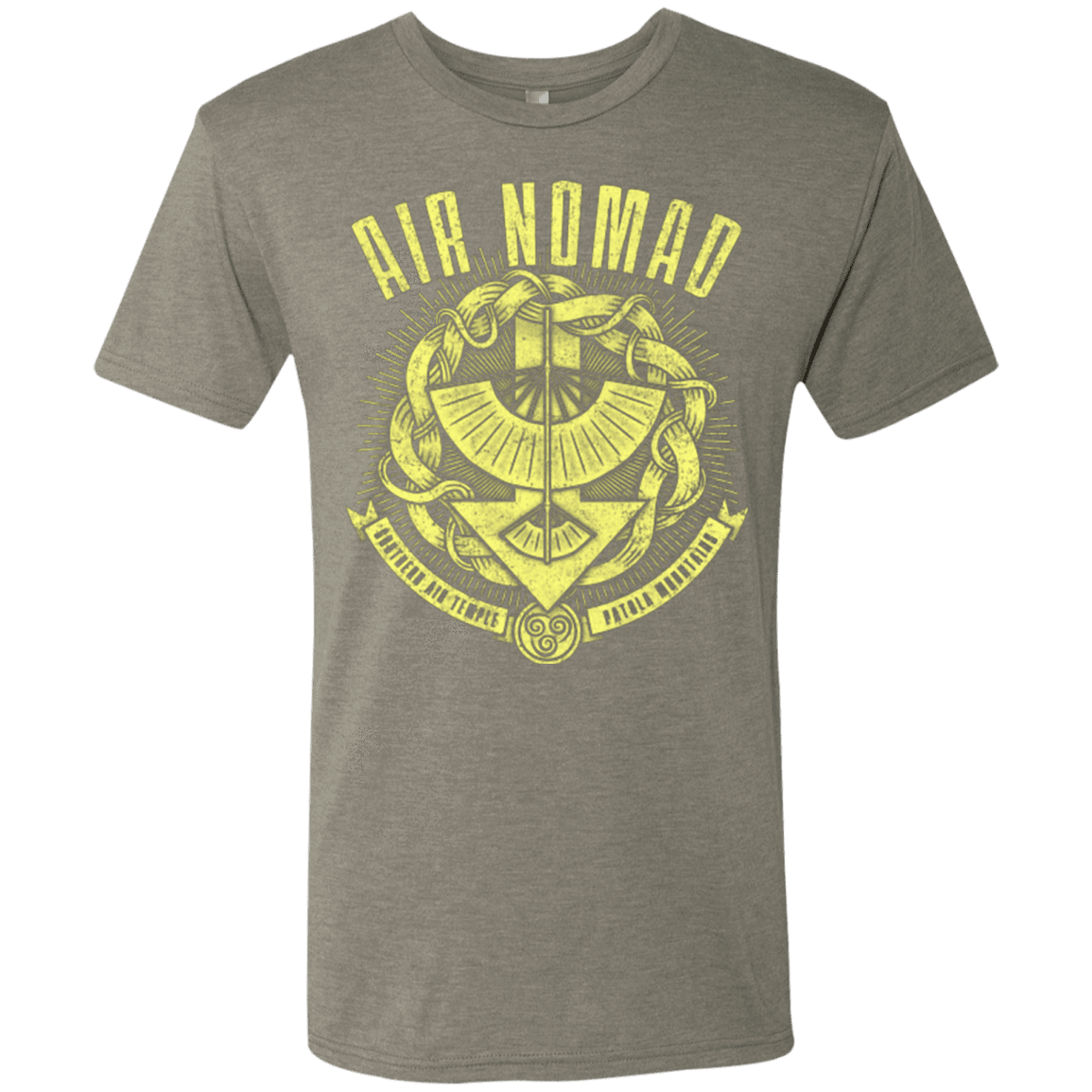 T-Shirts Venetian Grey / Small Air is Peaceful Men's Triblend T-Shirt