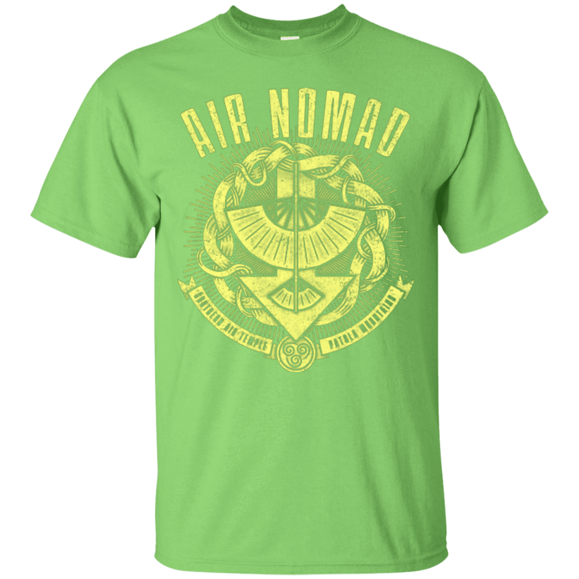 T-Shirts Lime / Small Air is Peaceful T-Shirt