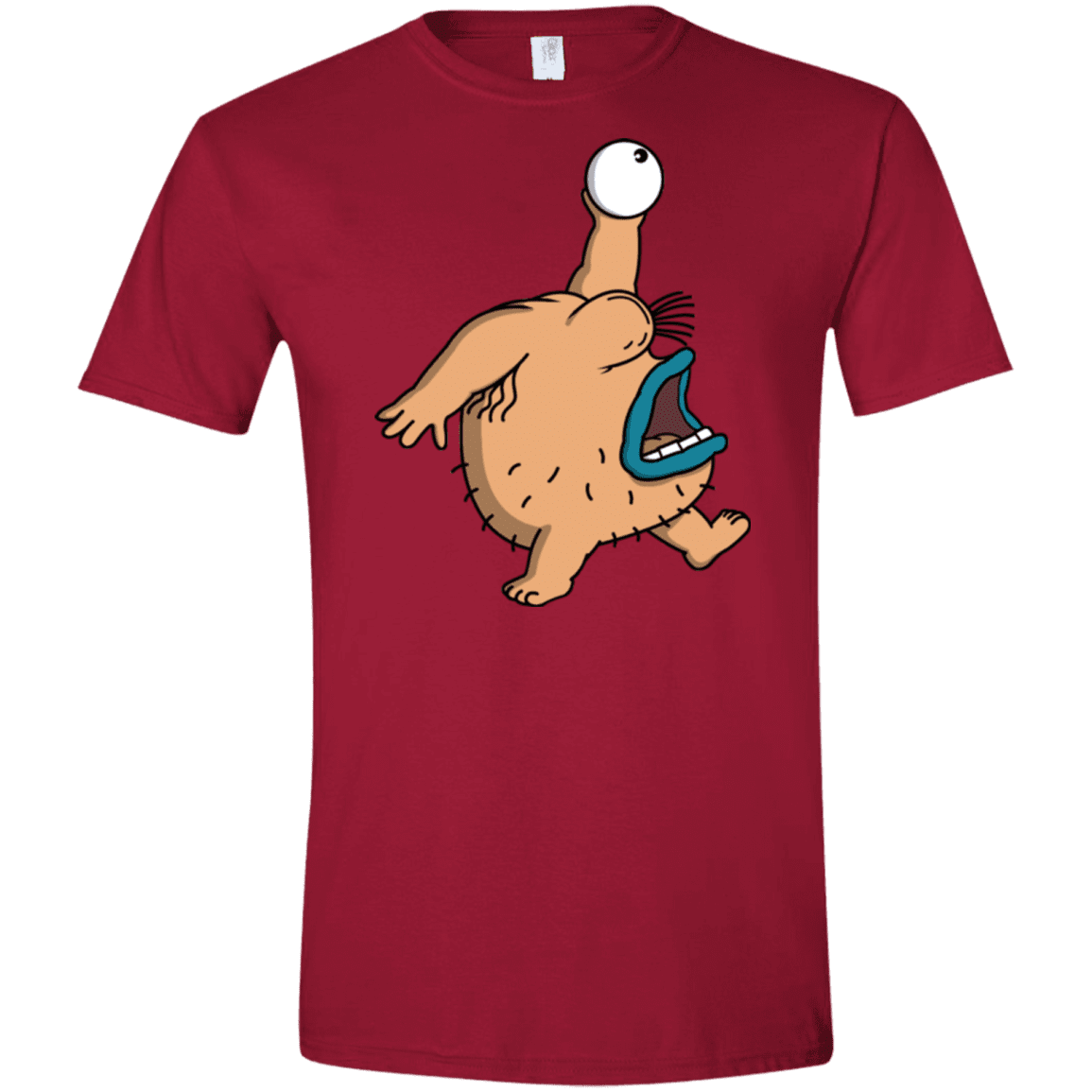 T-Shirts Cardinal Red / S Air Krumm Men's Semi-Fitted Softstyle