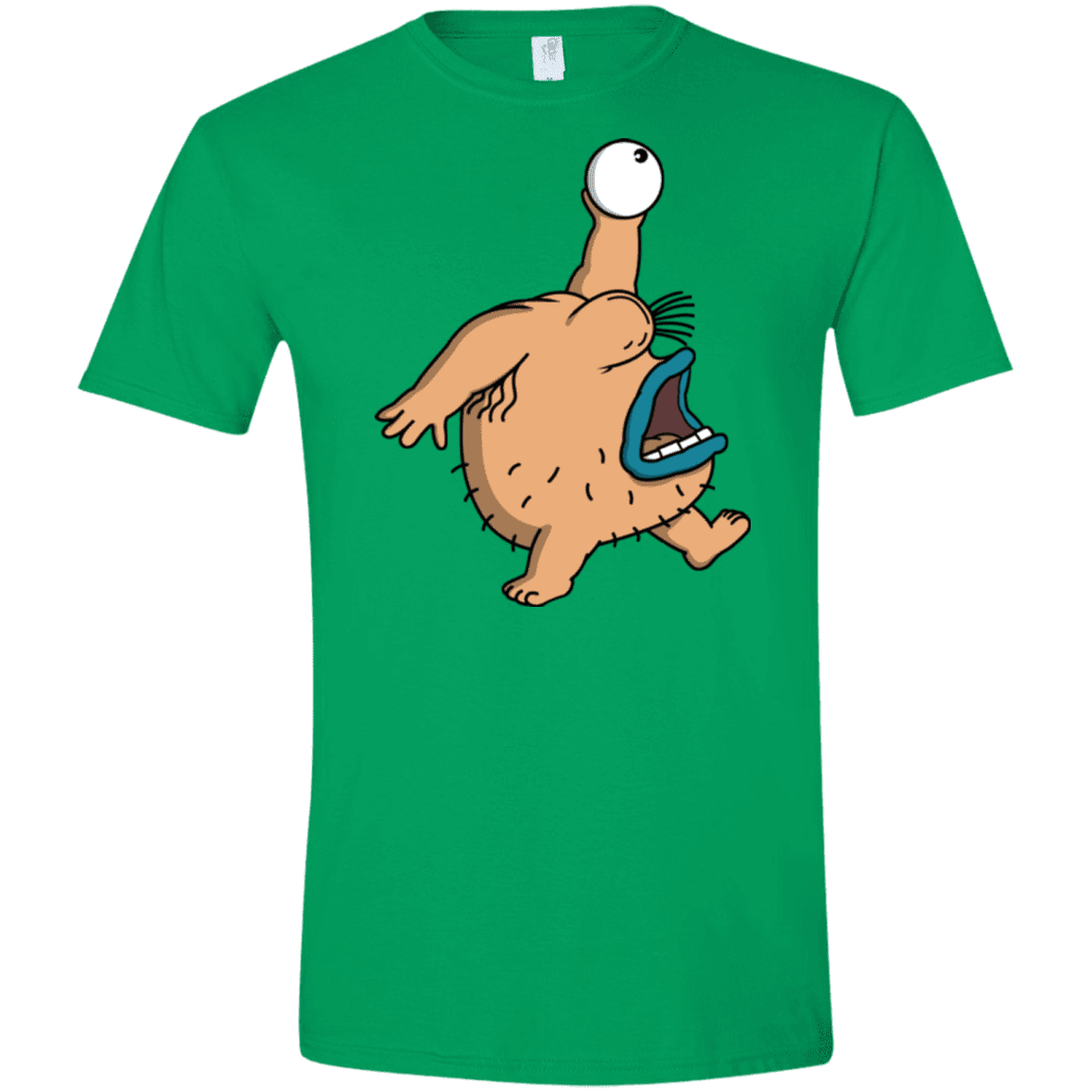 T-Shirts Irish Green / S Air Krumm Men's Semi-Fitted Softstyle