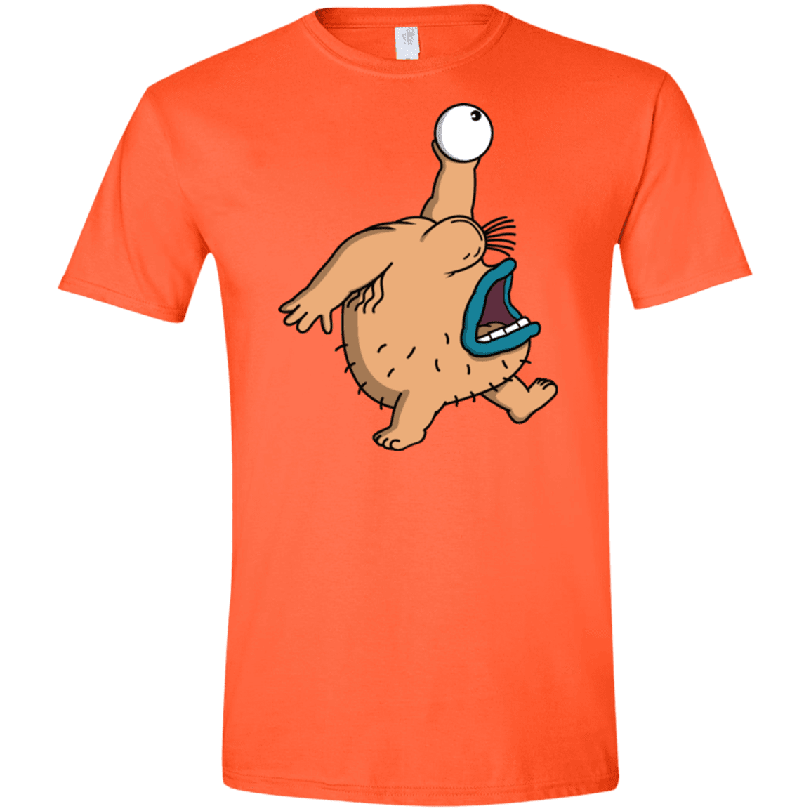 T-Shirts Orange / S Air Krumm Men's Semi-Fitted Softstyle