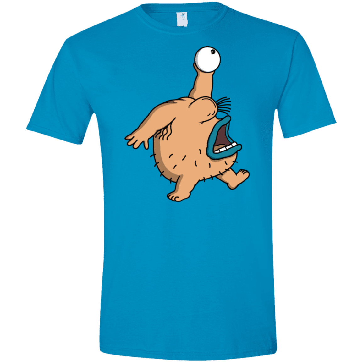 T-Shirts Sapphire / S Air Krumm Men's Semi-Fitted Softstyle