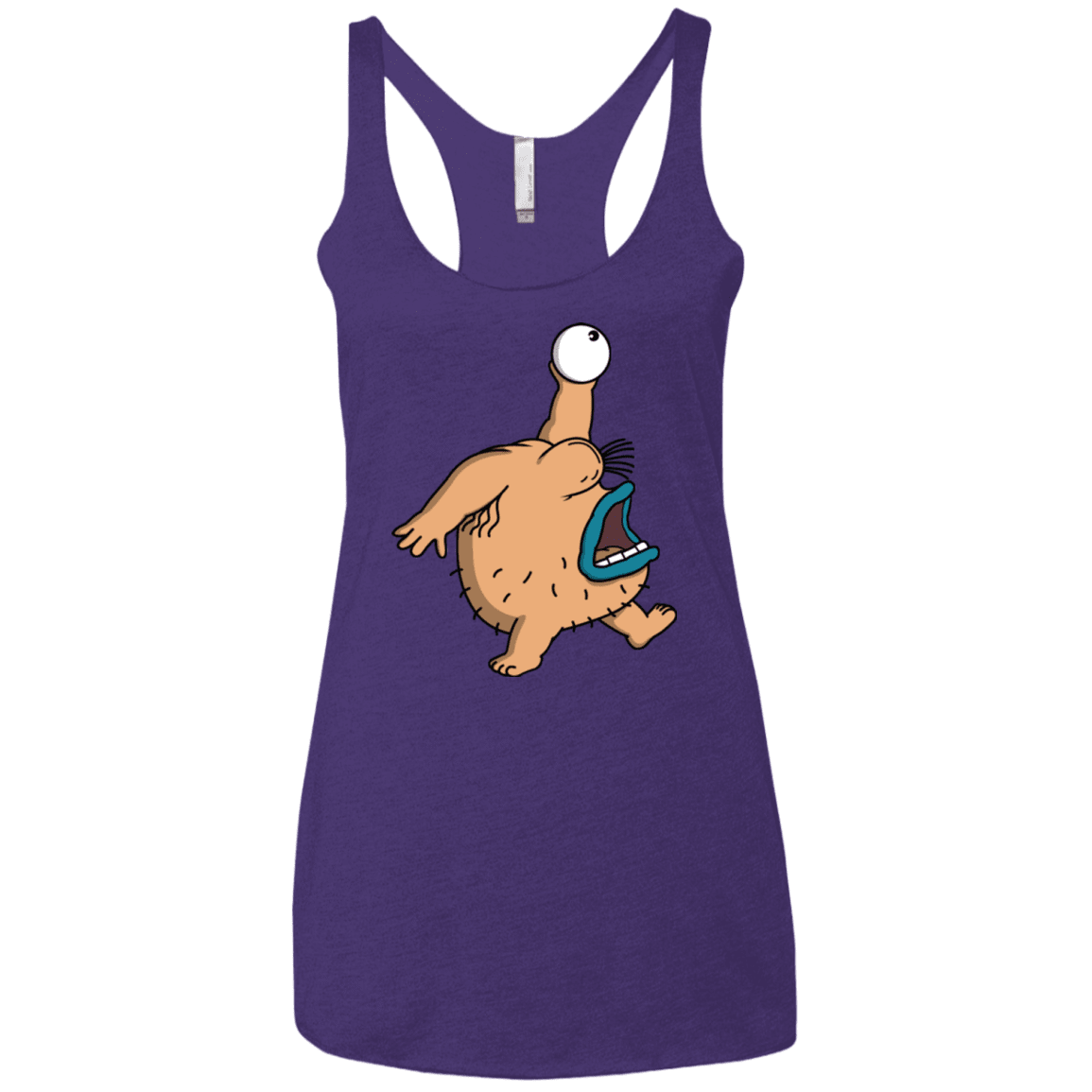 T-Shirts Purple Rush / X-Small Air Krumm Women's Triblend Racerback Tank
