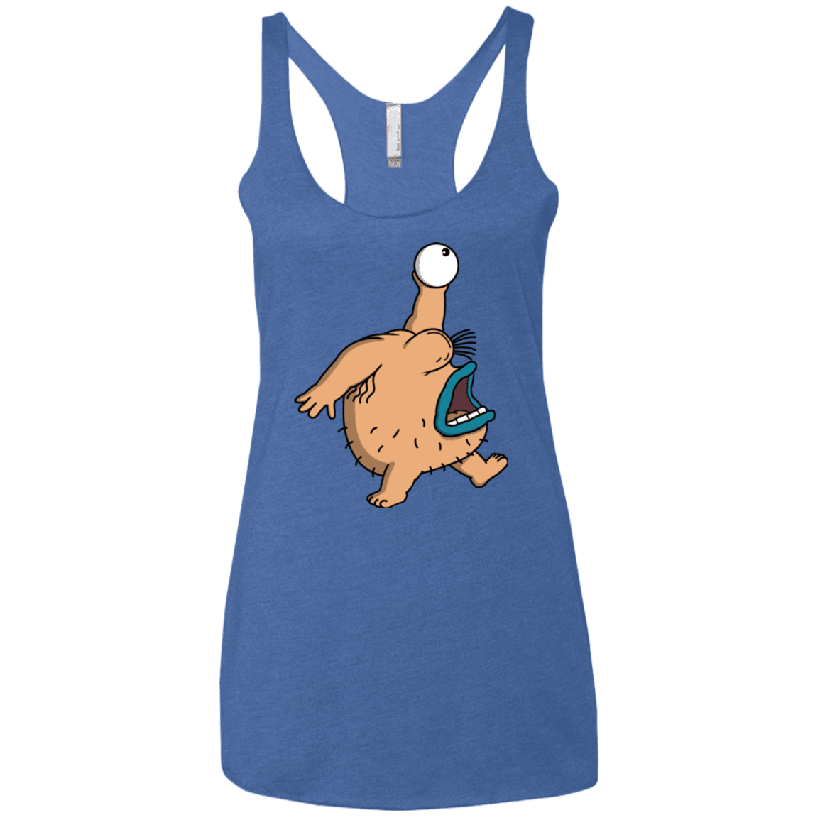 T-Shirts Vintage Royal / X-Small Air Krumm Women's Triblend Racerback Tank