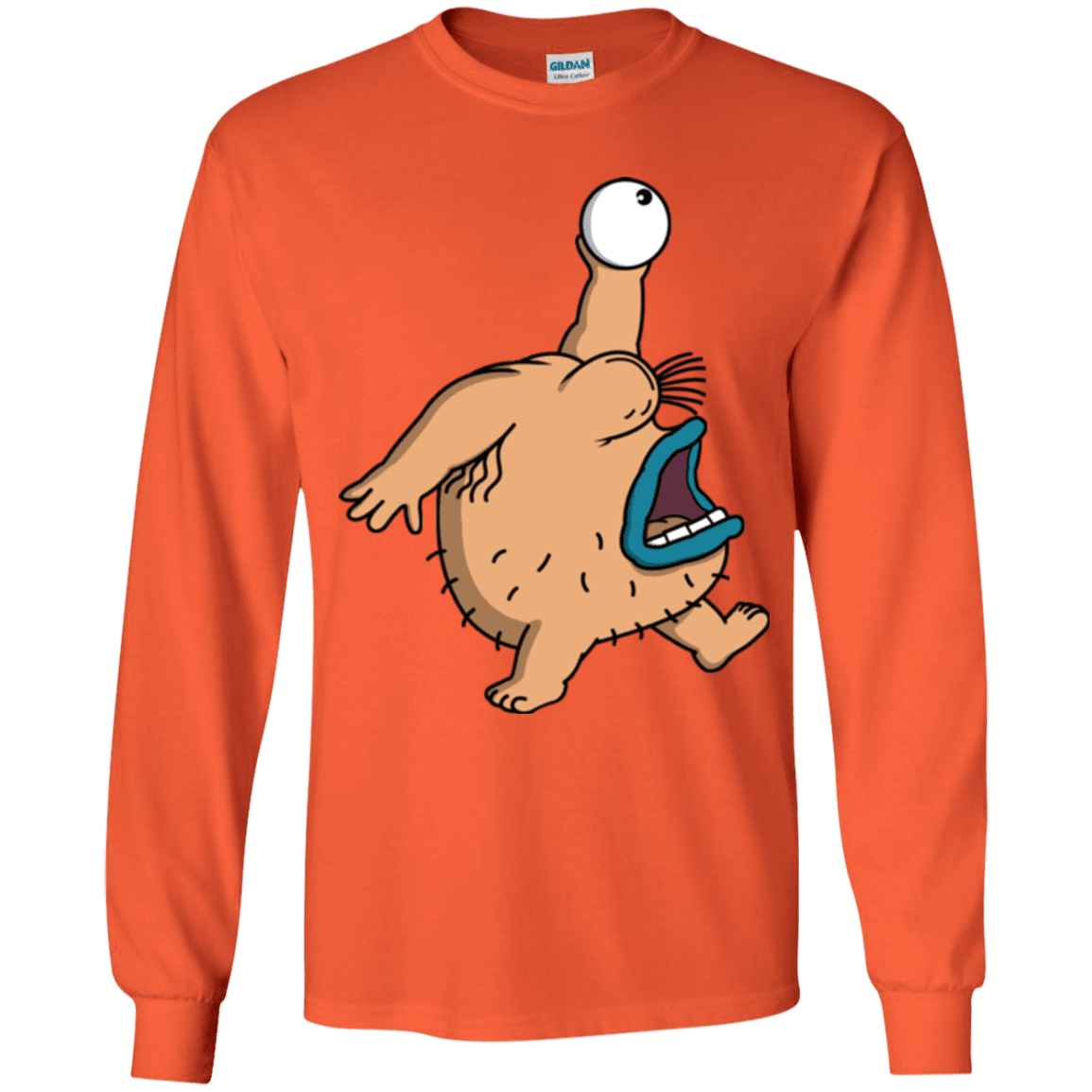 T-Shirts Orange / YS Air Krumm Youth Long Sleeve T-Shirt