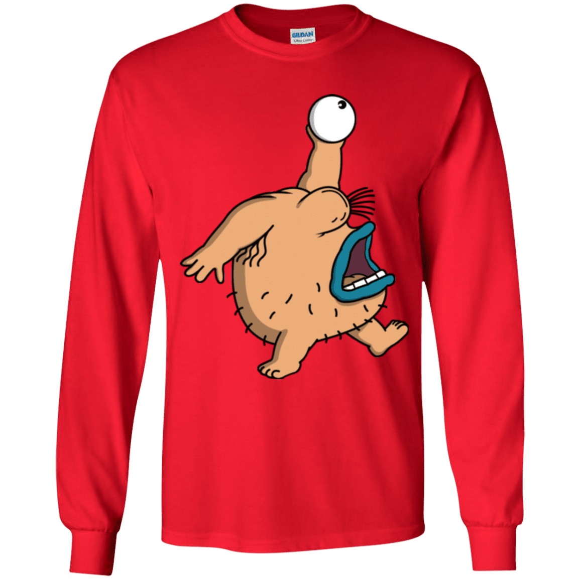 T-Shirts Red / YS Air Krumm Youth Long Sleeve T-Shirt