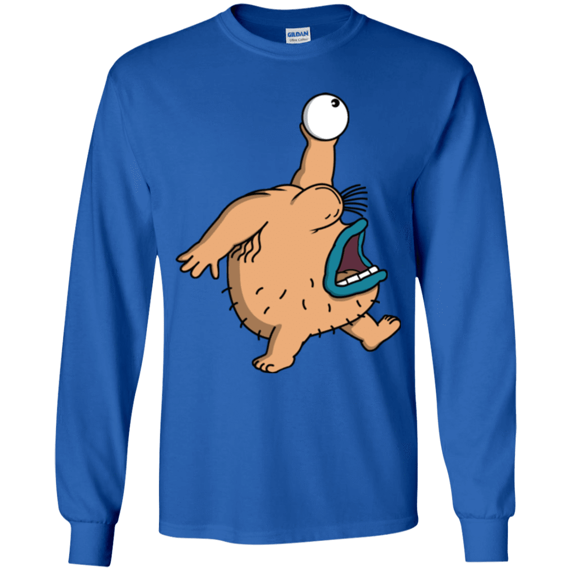 T-Shirts Royal / YS Air Krumm Youth Long Sleeve T-Shirt