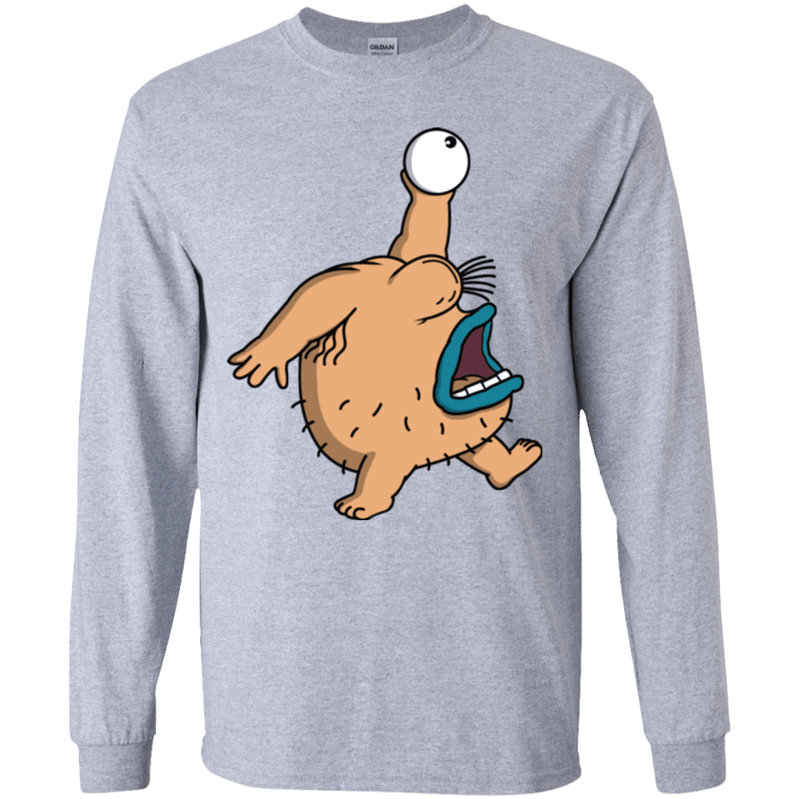 T-Shirts Sport Grey / YS Air Krumm Youth Long Sleeve T-Shirt