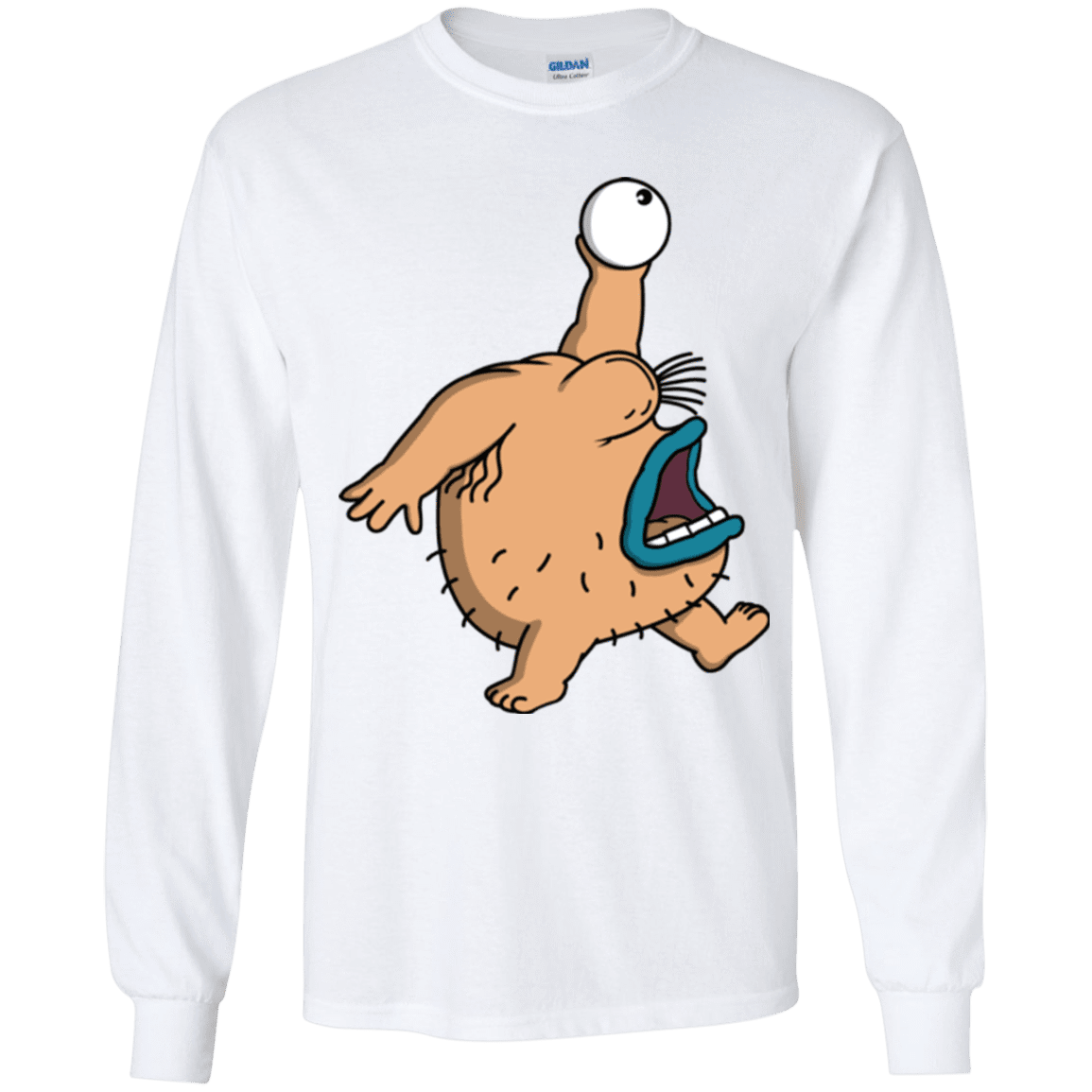 T-Shirts White / YS Air Krumm Youth Long Sleeve T-Shirt