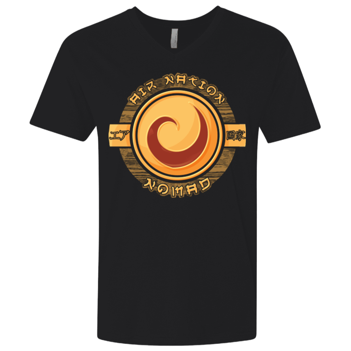 T-Shirts Black / X-Small Air Nation Nomad Men's Premium V-Neck