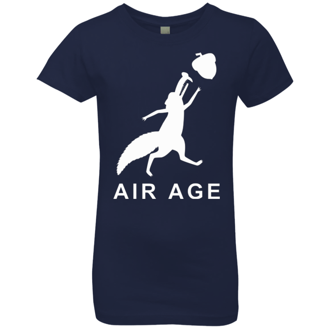 T-Shirts Midnight Navy / YXS Air Nut Girls Premium T-Shirt