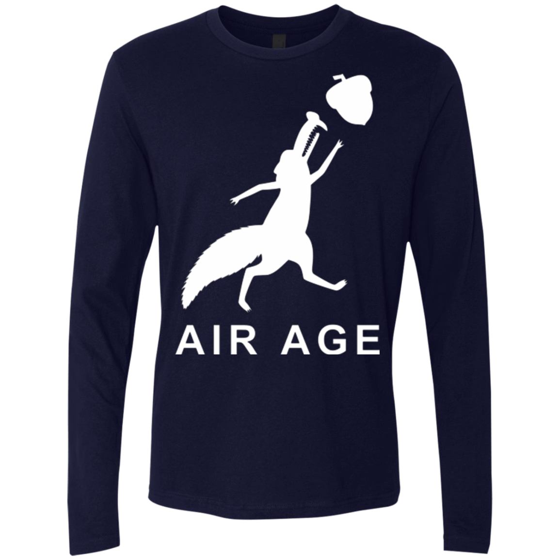 T-Shirts Midnight Navy / Small Air Nut Men's Premium Long Sleeve