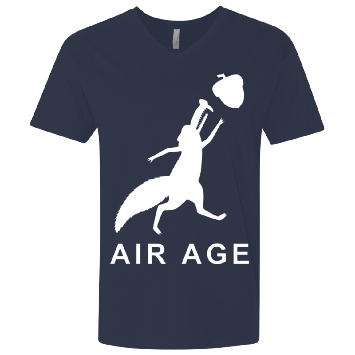 T-Shirts Midnight Navy / X-Small Air Nut Men's Premium V-Neck