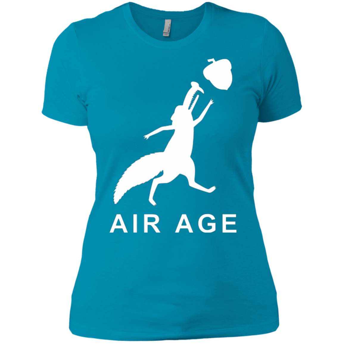 T-Shirts Turquoise / X-Small Air Nut Women's Premium T-Shirt