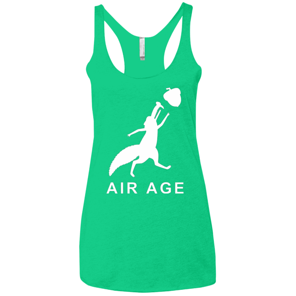 T-Shirts Envy / X-Small Air Nut Women's Triblend Racerback Tank