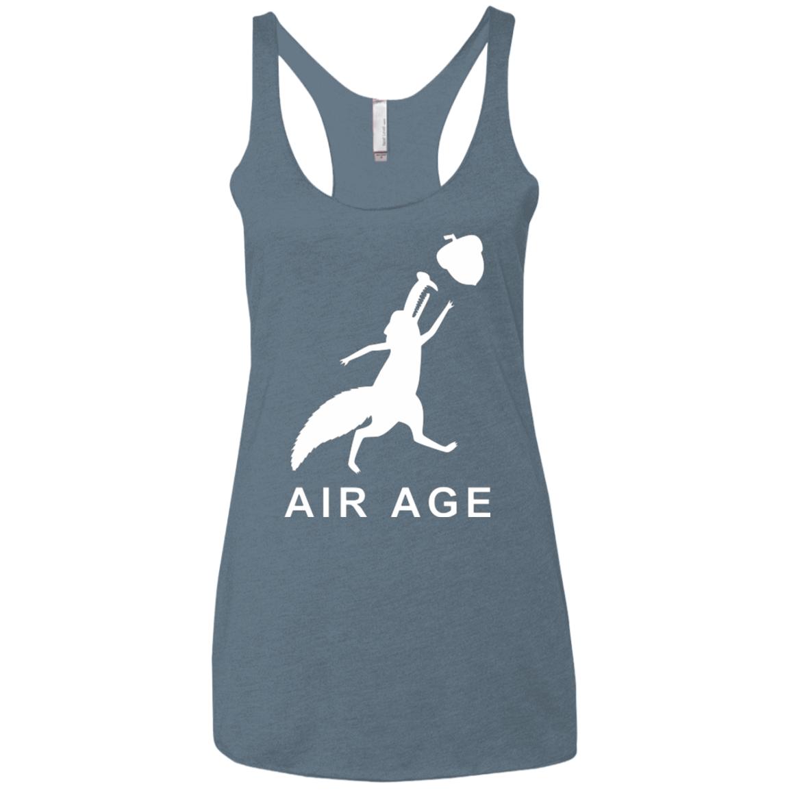 T-Shirts Indigo / X-Small Air Nut Women's Triblend Racerback Tank