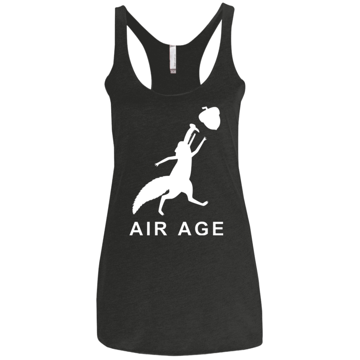 T-Shirts Vintage Black / X-Small Air Nut Women's Triblend Racerback Tank