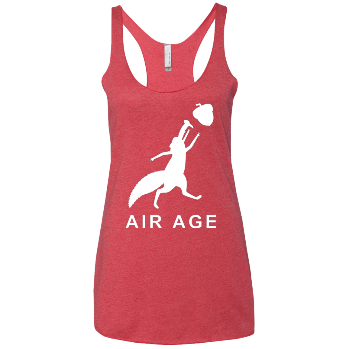 T-Shirts Vintage Red / X-Small Air Nut Women's Triblend Racerback Tank
