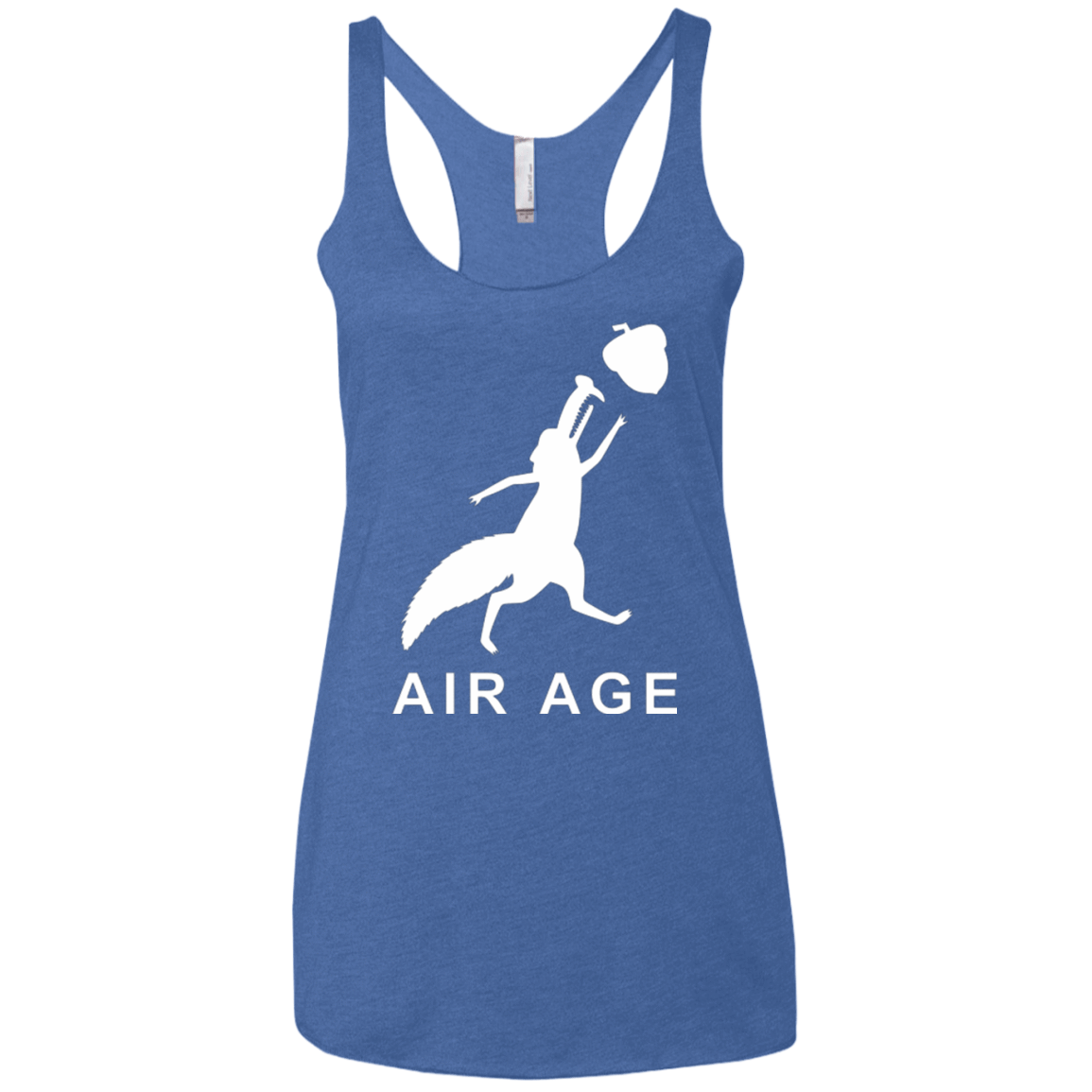 T-Shirts Vintage Royal / X-Small Air Nut Women's Triblend Racerback Tank