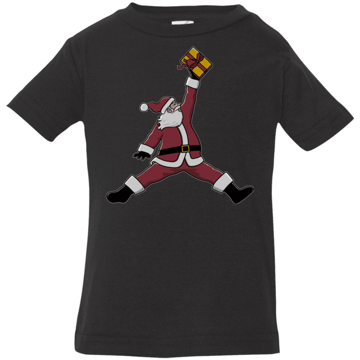 T-Shirts Black / 6 Months Air Santa Infant Premium T-Shirt