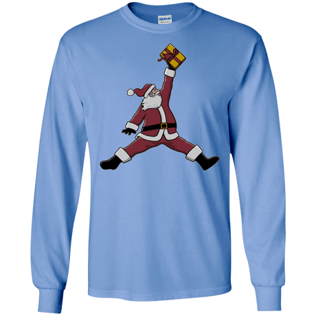 T-Shirts Carolina Blue / S Air Santa Men's Long Sleeve T-Shirt