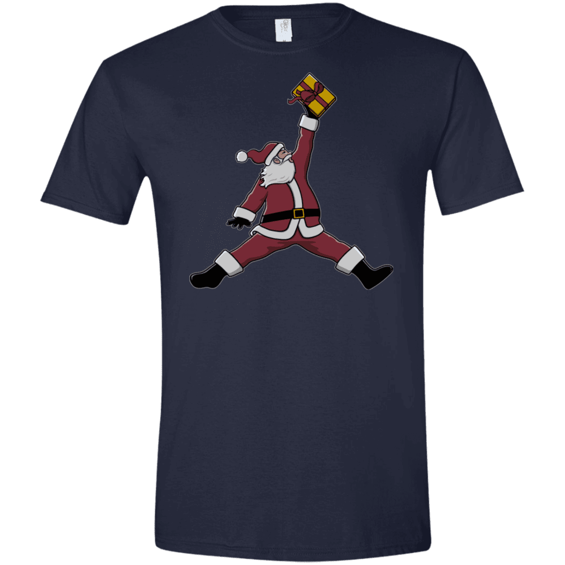 T-Shirts Navy / X-Small Air Santa Men's Semi-Fitted Softstyle